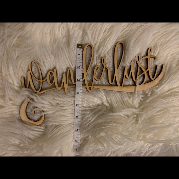 Wanderlust Wooden Decor - Picture 2 of 5